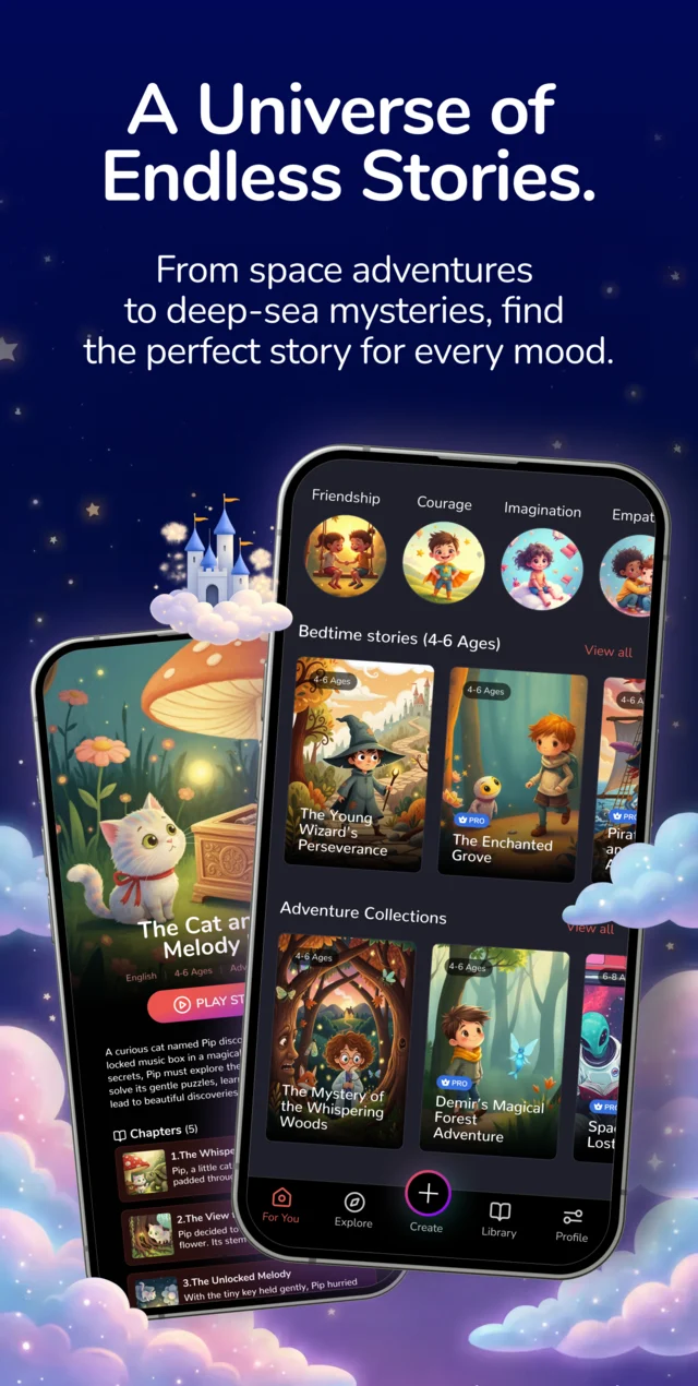 Screenshot from the Lume app